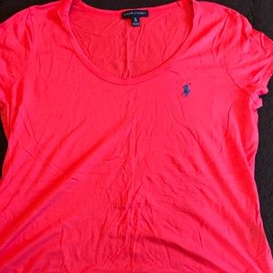 Pink/reddish juniors Ralph lauren T-shirt